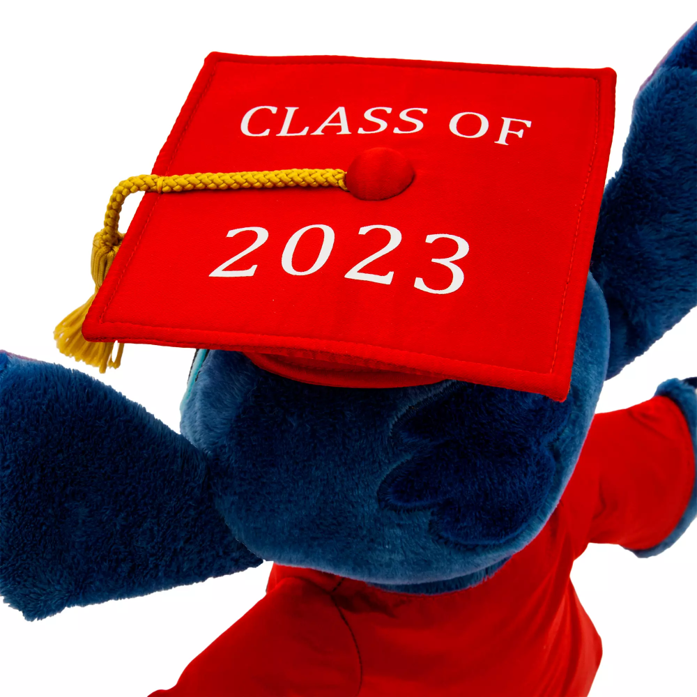 Disney Stitch Graduation Plush 2023 – Small 10 1/2”