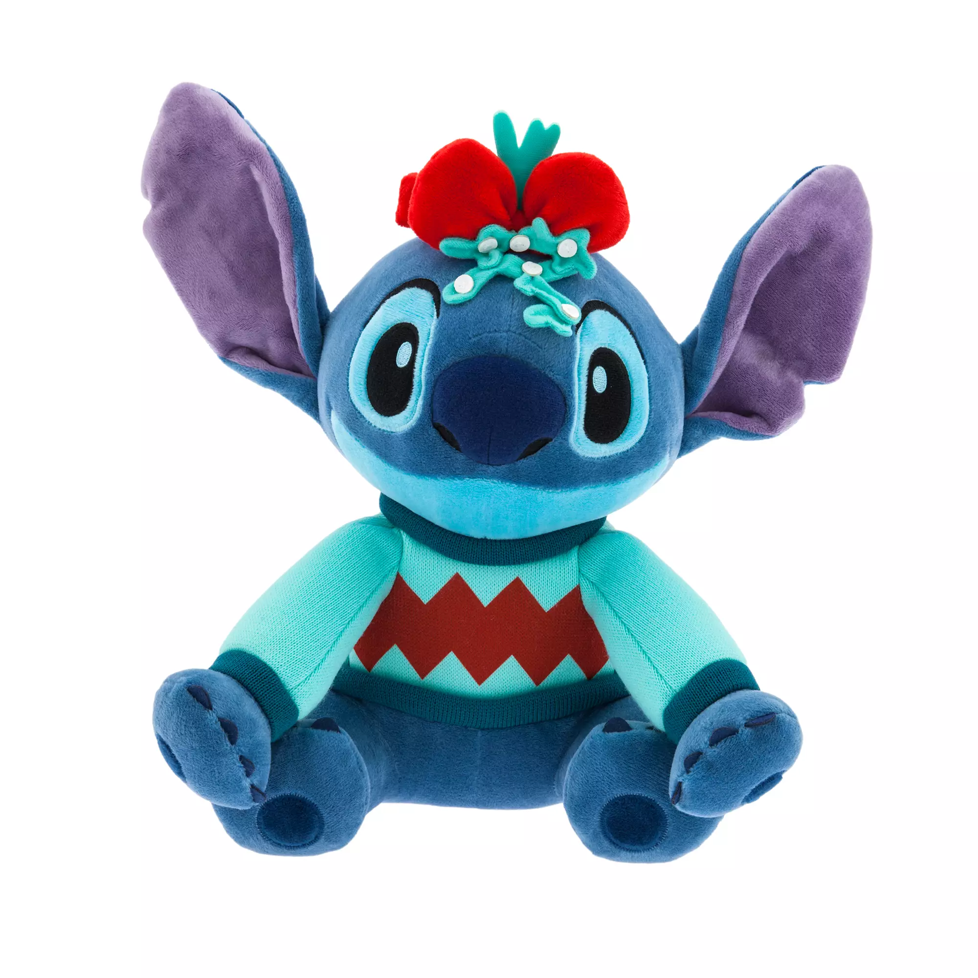 Disney Stitch Holiday Plush – Lilo & Stitch – Medium 14”