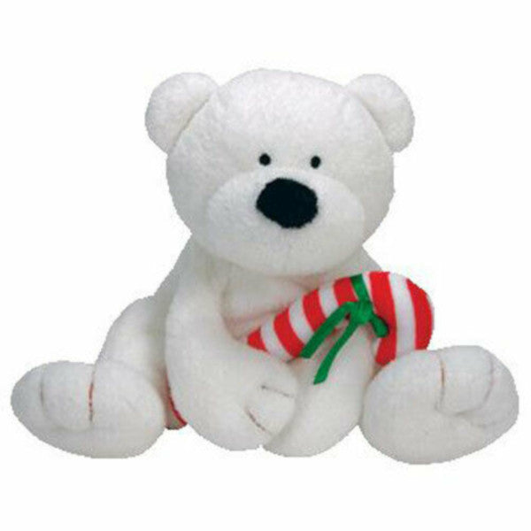 Ty Pluffies Candy Cane – Polar Bear