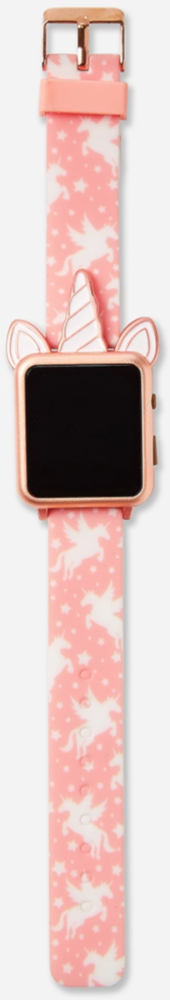 Justice Unicorn Horn LED Watch Wisteria