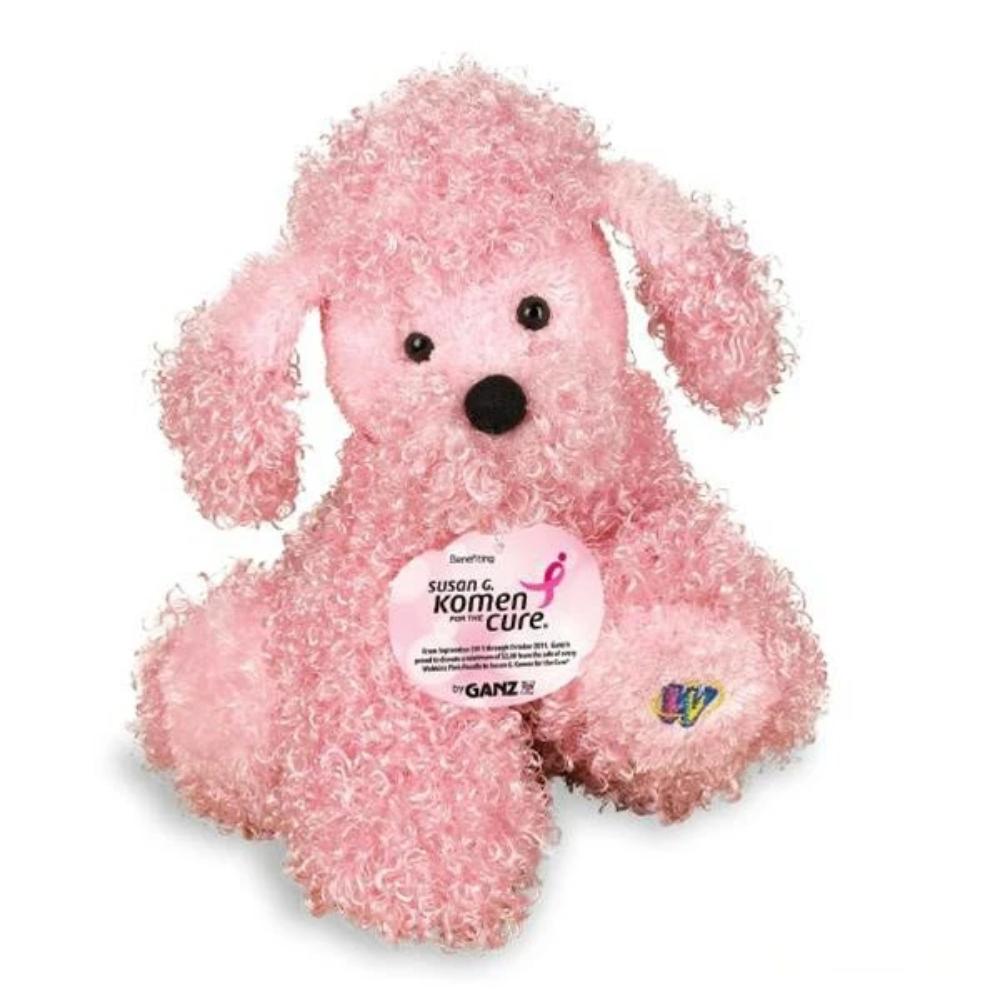 Webkinz – Susan G. Komen “I Dream in Pink” Campaign – Poodle